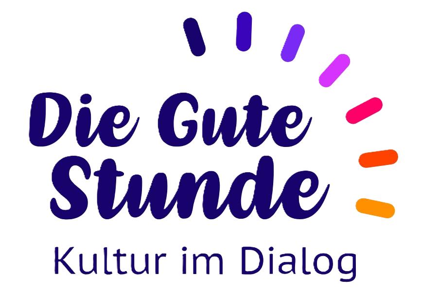 Logo die gute Stunde, kulturelle und digitale Teilhabe für ältere Menschen, Menschen mit Mobilitätseinschränkungen