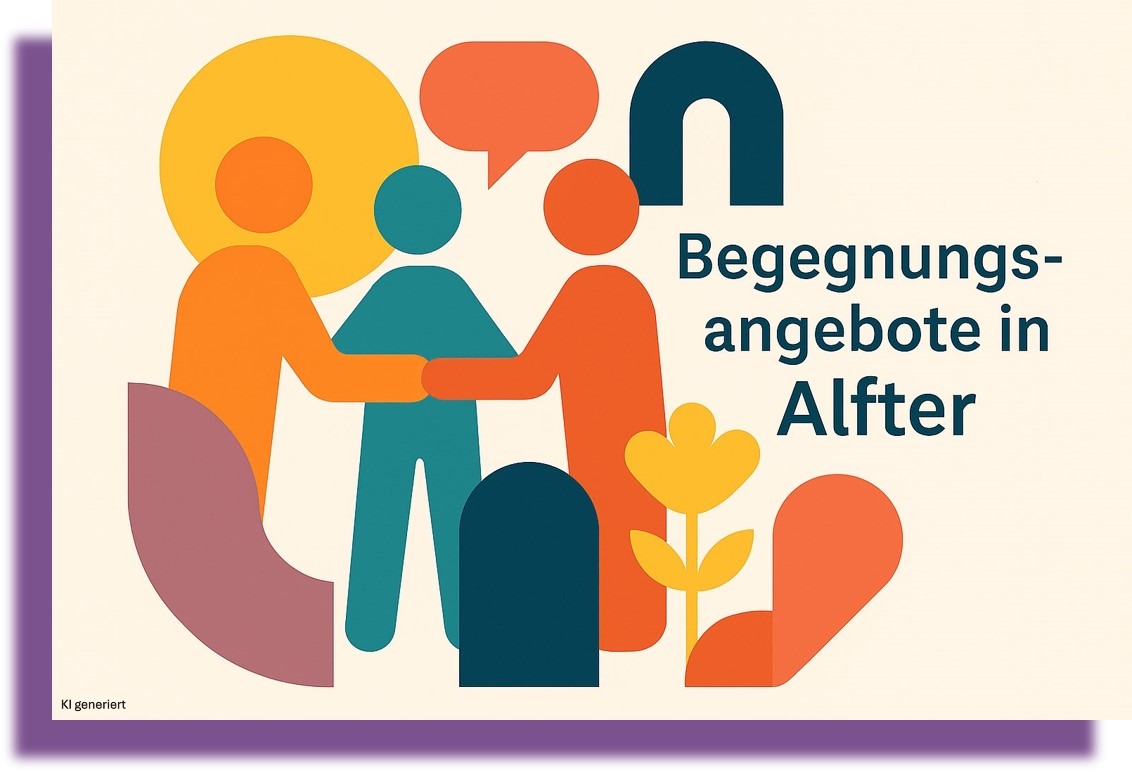 Hier finden Sie eine kleine, exemplarische Auswahl von Begegnungsangeboten in Alfter