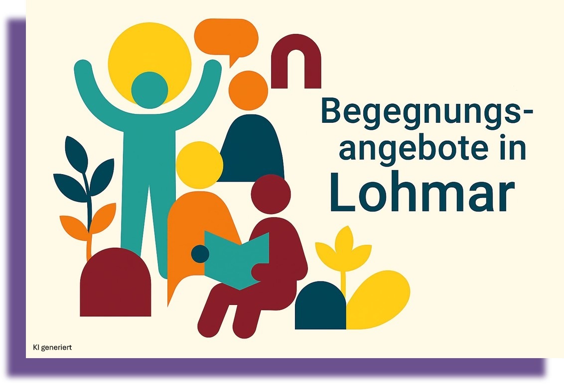 Hier finden Sie eine kleine, exemplarische Auswahl von Begegnungsangeboten in Lohmar