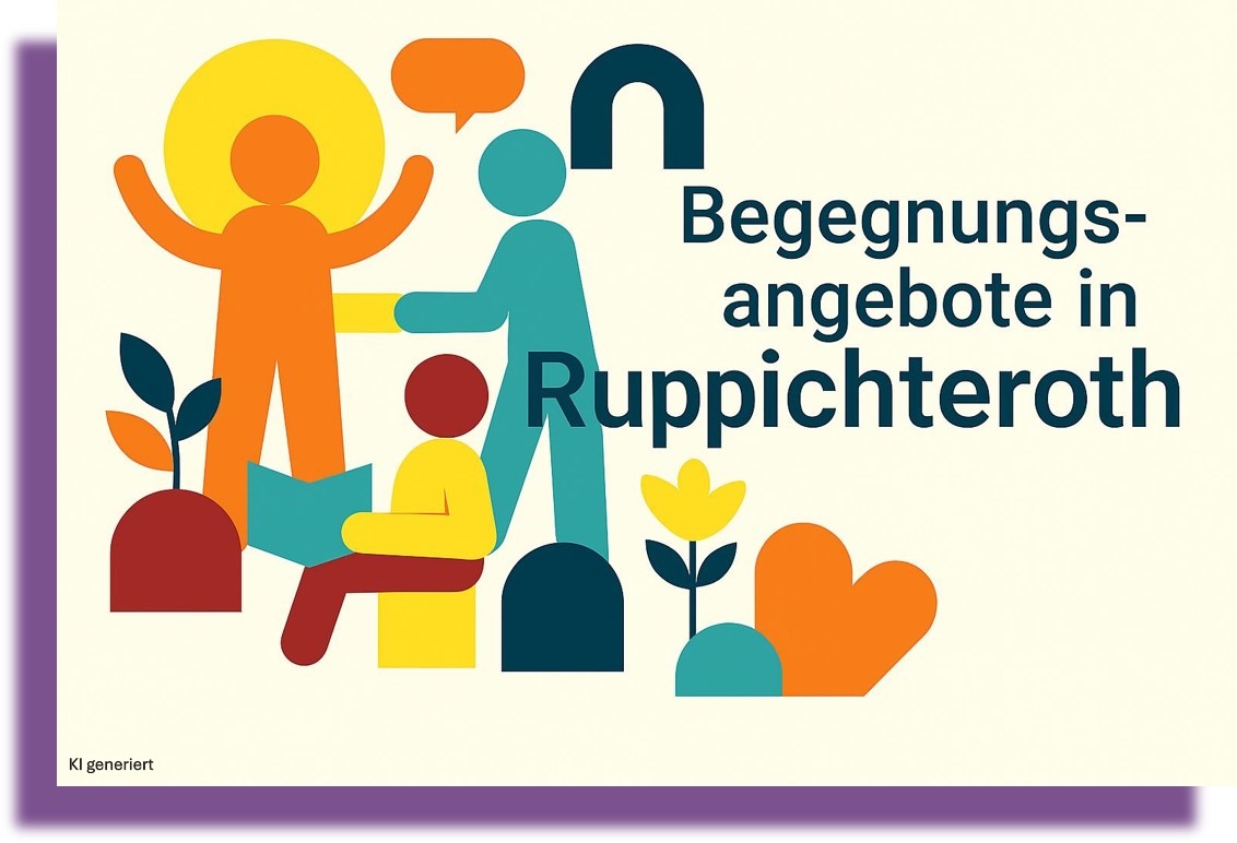 Hier finden Sie eine kleine, exemplarische Auswahl von Begegnungsangeboten in Ruppichteroth