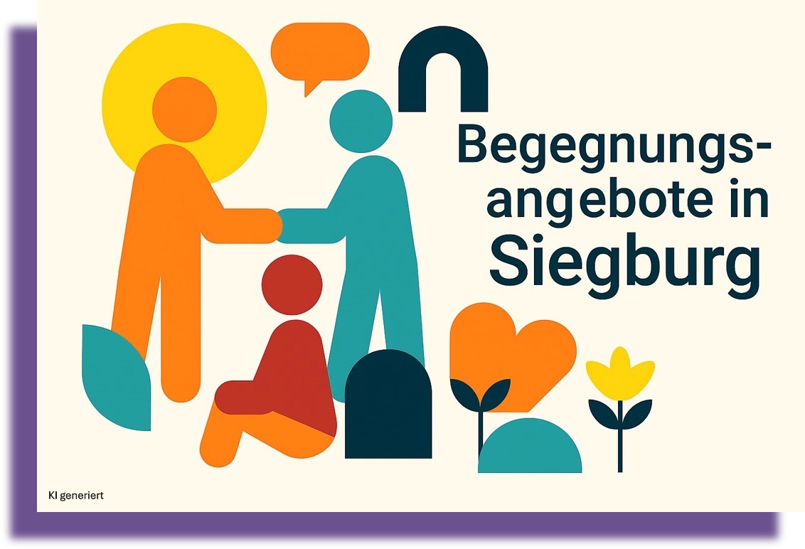 Hier finden Sie eine kleine, exemplarische Auswahl von Begegnungsangeboten in Siegburg